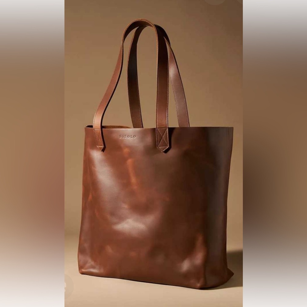 Nisolo Lori Tote Bag Cognac New Anthropologie Free People